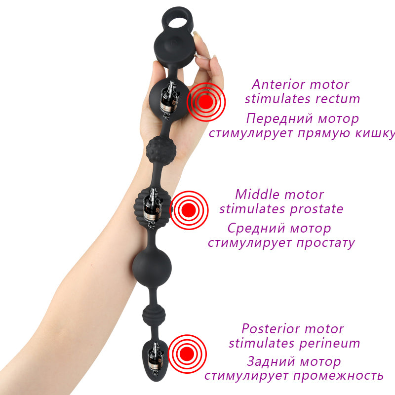 Anal Perlen Anal Plug Prostata Massage Sex Spielzeug für Männer Homosexuell Paar Butt Plug Dildo Männlich Thrusting Anus Masturbator