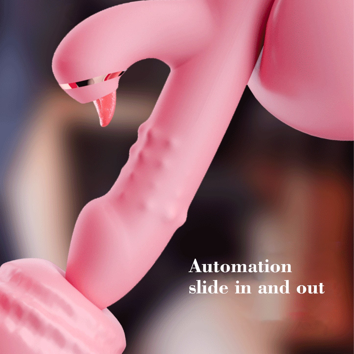 Stimulation,Waterproof Dildo with Many Powerful Vibrations Dual Motor Stimulator for Women