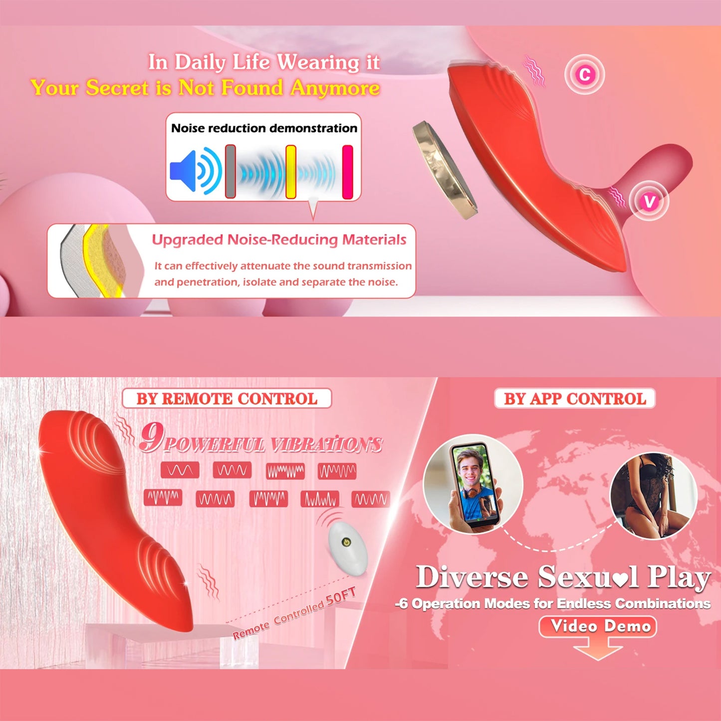 Oeuf vibrant à succion en forme de papillon, télécommande APP, pour femmes, vibrateur magnétique portable, jouet sexuel pour adulte