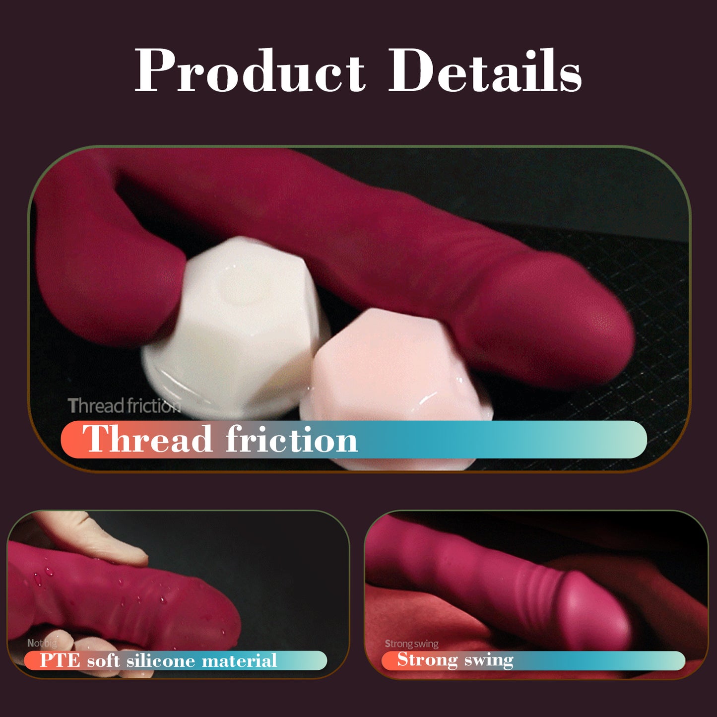Vibrating Stick for Women Vibration Spinning bead Telescopic Mantric Rechargeable