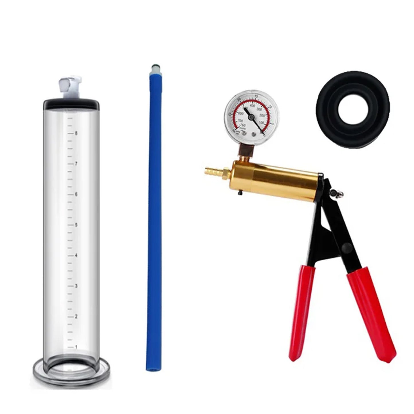 Acrylic Penis Pump Manual Penis Enlarger Sex Toy For Men Vacuum Pump Male Masturbation Penis Extender Trainer Adults Sex Product