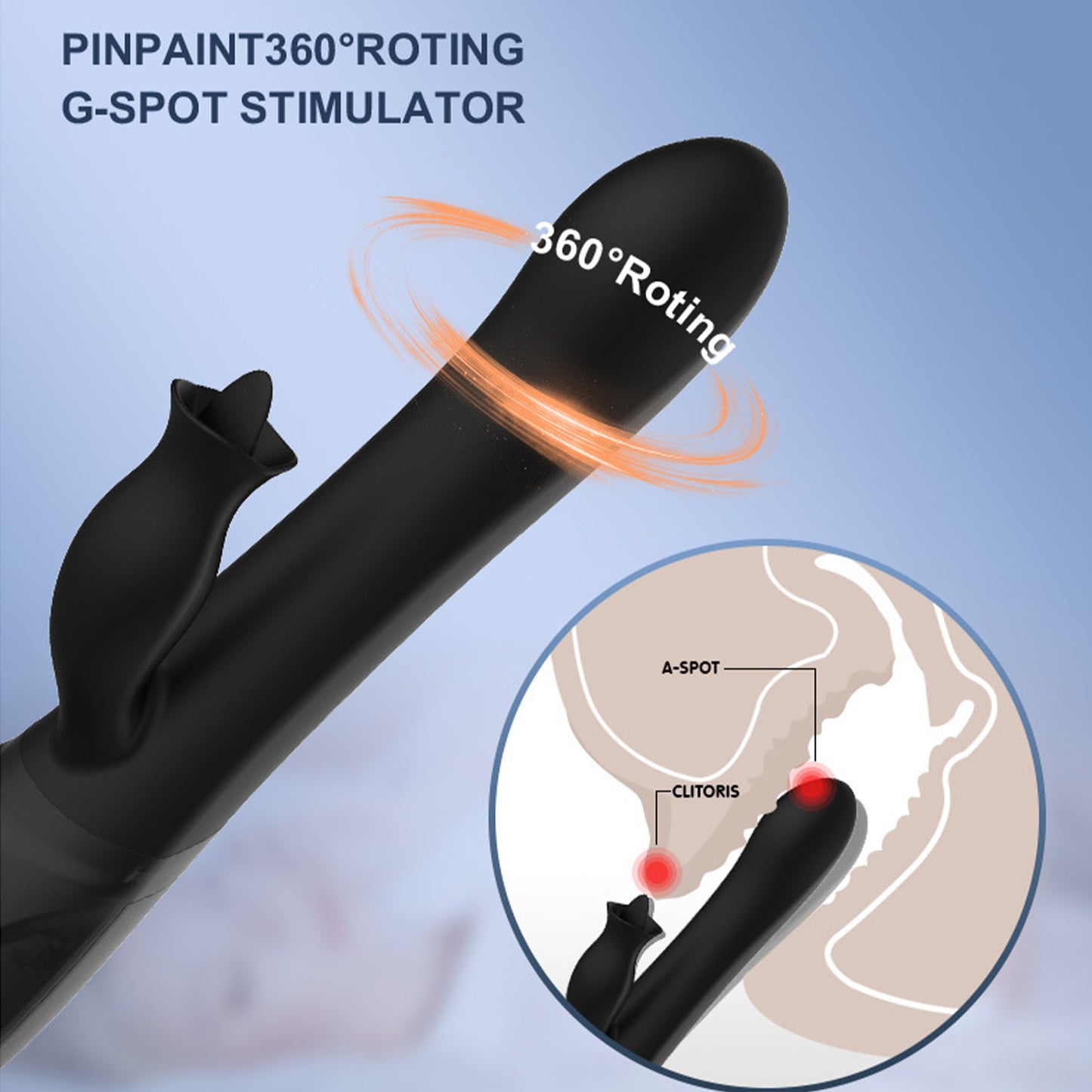 Thrusting Dildo Vibrator for Women, Couples Sex Toys Anal Vibrators Dildos, Adult Sex Toy Clitoral Stimulator for Women and Female