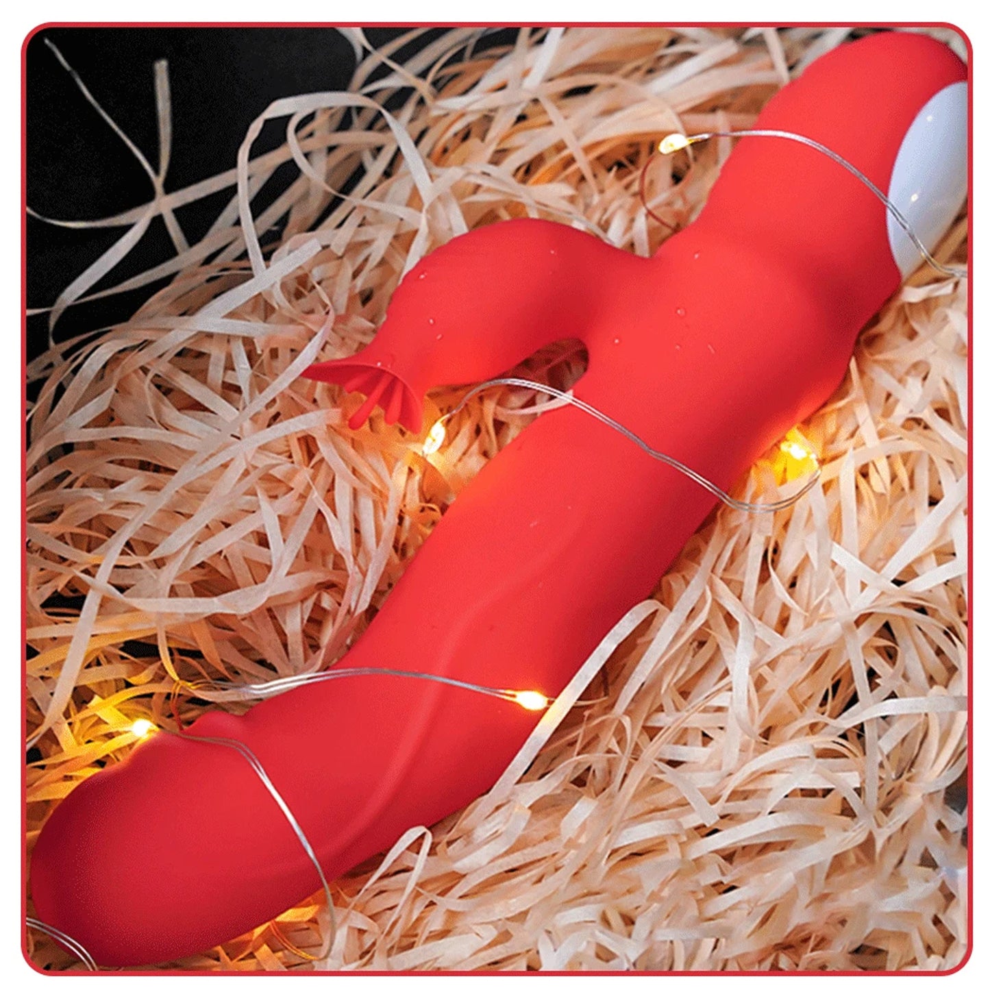 Vibrator Adult Sex Toy Female Vagina Clitoris Nipple G-Spot Stimulator 2 In 1 Dildo Goods for Women Masturbation Massager for 18
