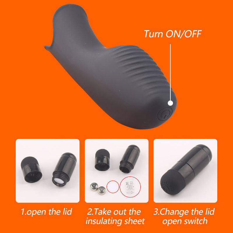 Vibrating Finger Cuff Buckle G-spot Vibrator Clitoral Stimulation Massager Female Masturbation Sex Toys for Couples Women 18+