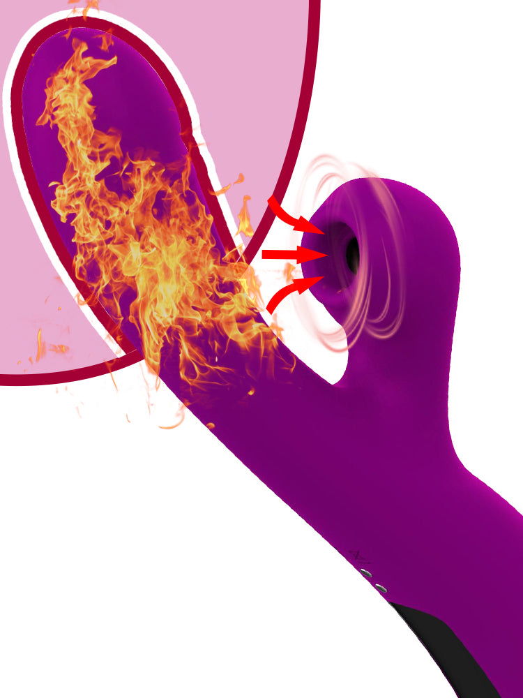 Vibrator Adult Sex Toy Female Vagina Clitoris Nipple G-Spot Stimulator 2 In 1 Dildo Goods for Women Masturbation Massager for 18