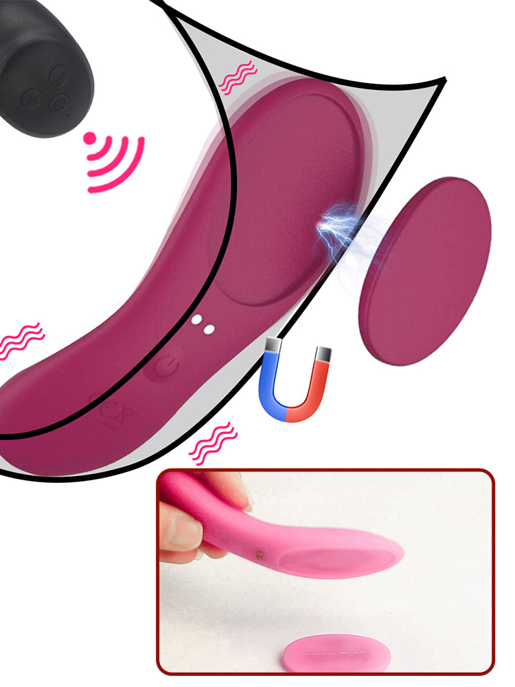2 In 1 Vibrator Weibliche Masturbation Klitoris Massage G-punkt Stimulieren Fernbedienung Sexy Spielzeug Erwachsene Waren für Weibliche paar 18+