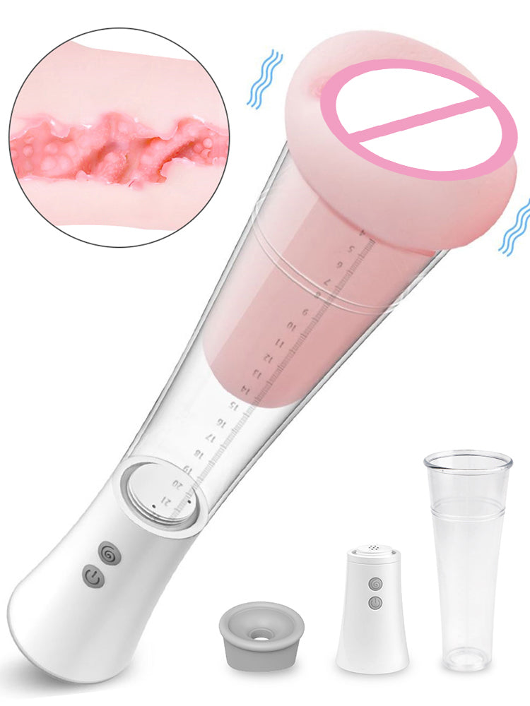 Masturbation Cup Aircraft Cup Male Sex Toys Soft for Men Suck Adult Penis Blowjob Real Vagina Powerful Vibrator Simulation Sex18
