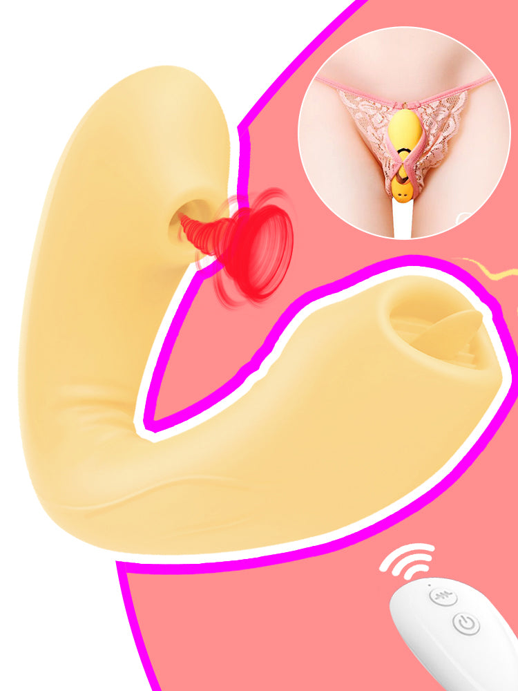Vibromasseur Vagin Masturbation Télécommande Femme Sucer Clitoris Stimulateur De Mamelon Masseur Lécher G-Spot Gode Sex Toys 18+
