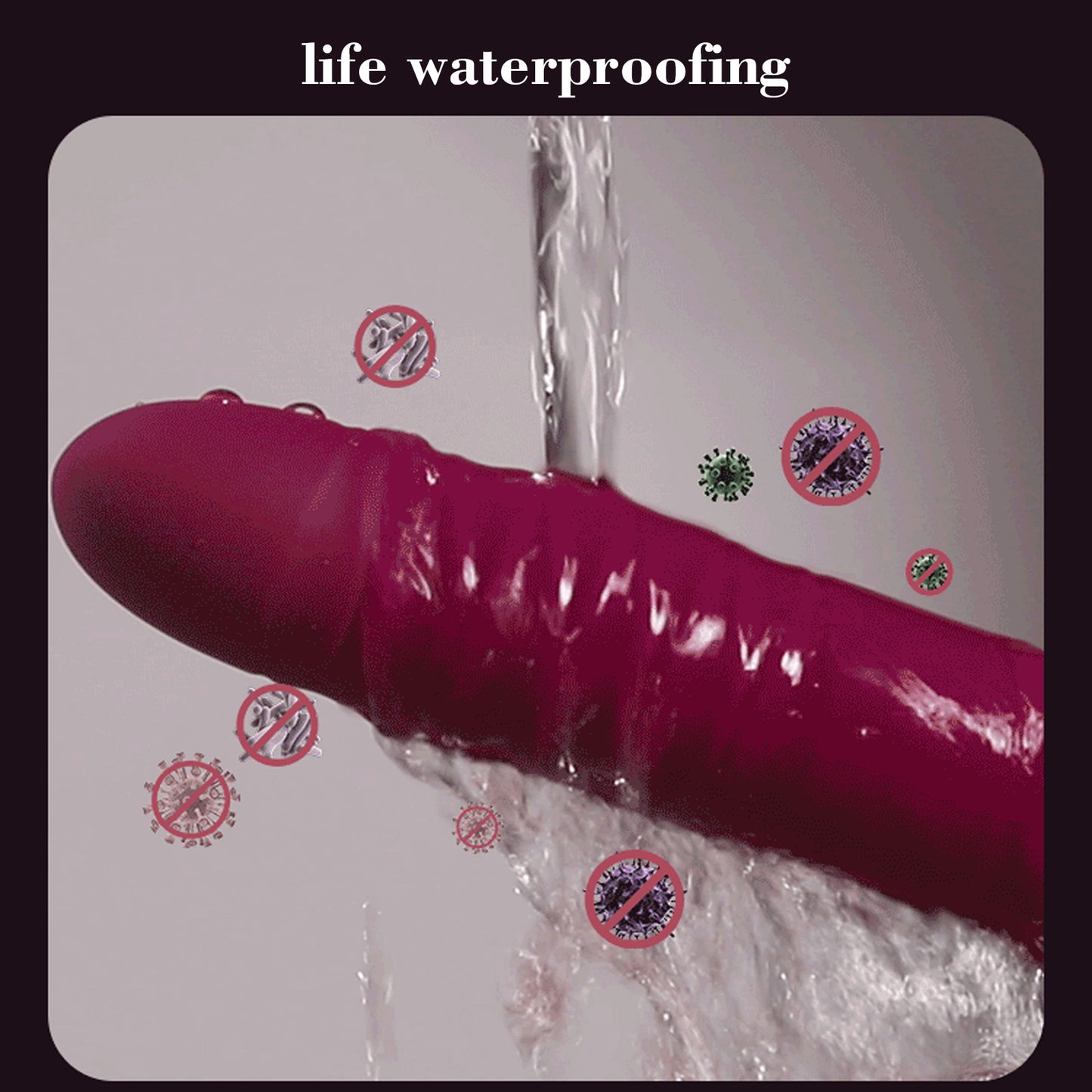 Multi-frequency Waterproof Vibrator for Women Dildo Sex Toys Multi-Speed Vibrator
