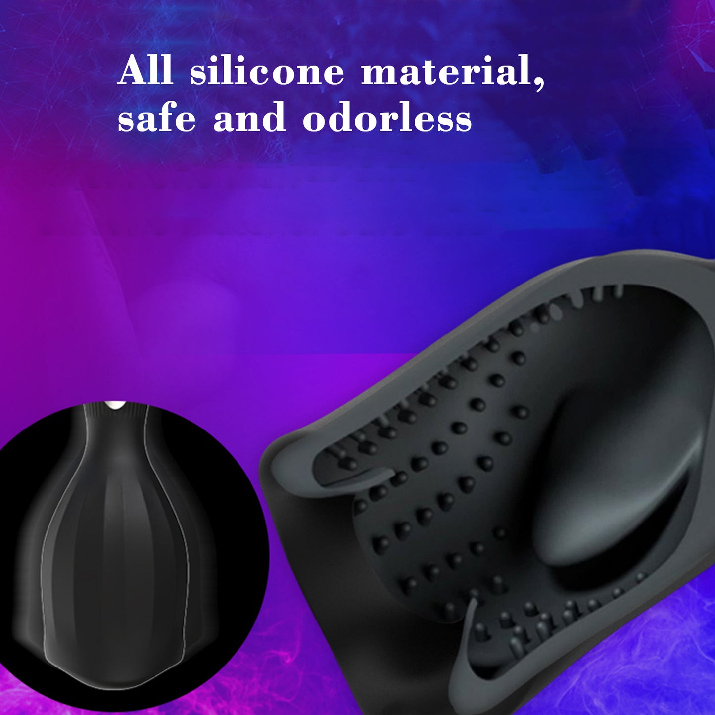 Sex Toys Big Mouth Airplane Cup Men Vibrating Massage Exercise Masturbator