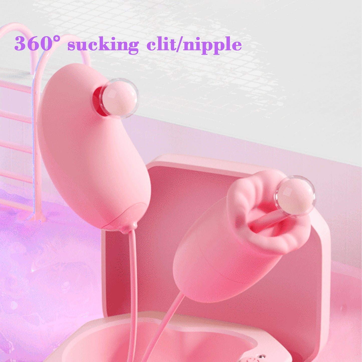 Sex Toys Adulte Télécommande Mini Oeuf Vibrant Mignon Rose Étanche avec une Boîte