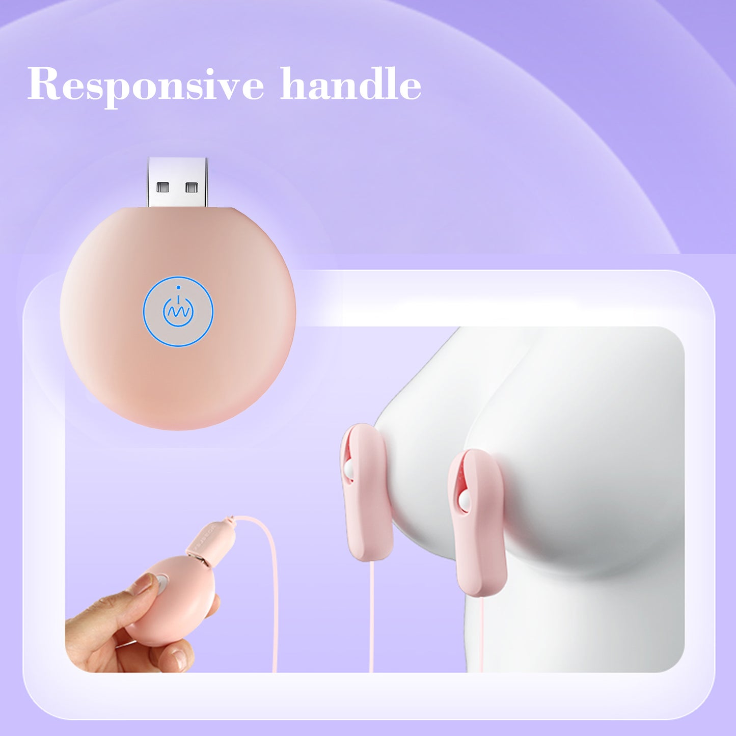 Ensemble de pinces à tétons électro vibrantes roses, jouets sexuels, jeux pour adultes, Machine de flirt érotique