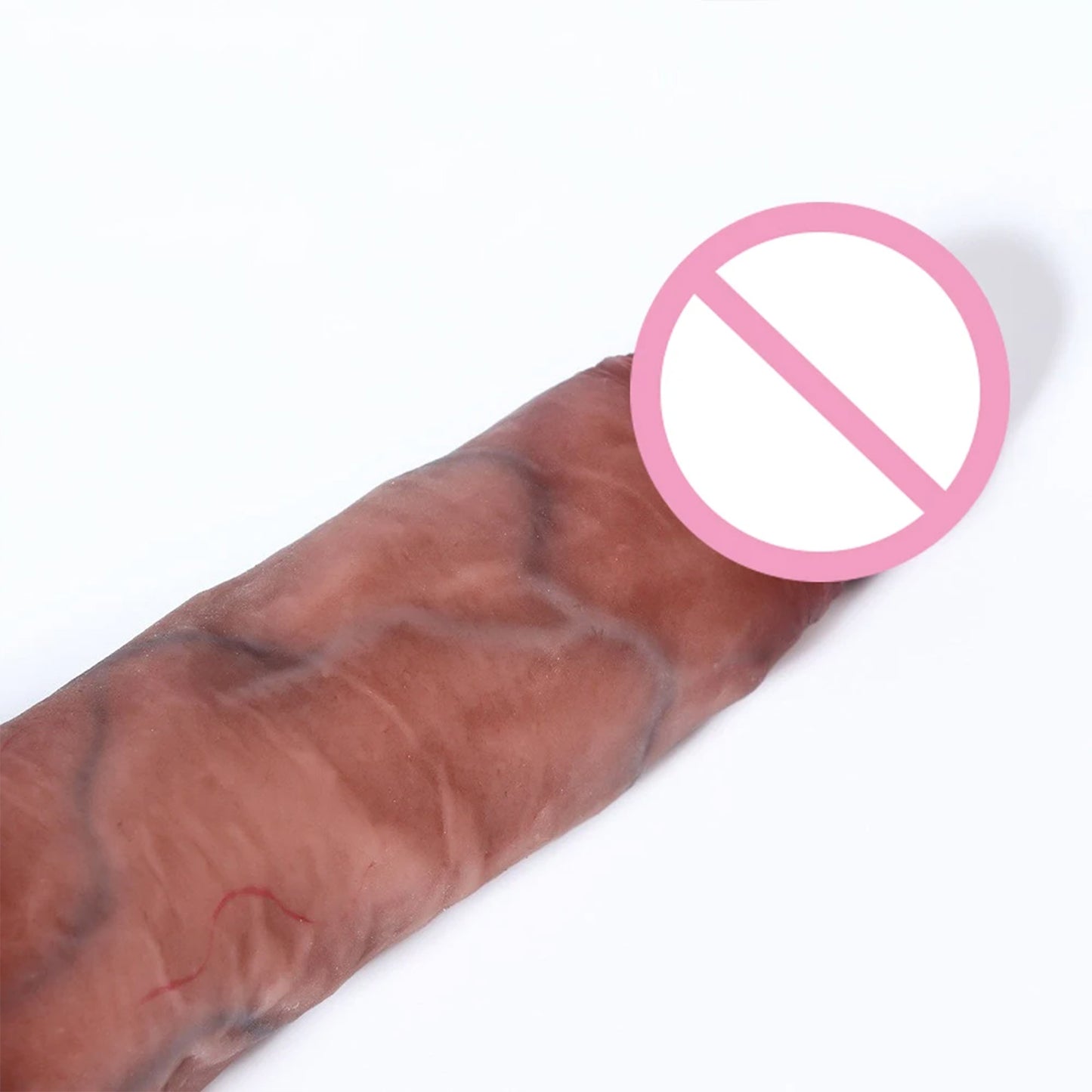Realistic penis sliding foreskin simulation soft dildo sex toy huge stimulating tool female masturbator