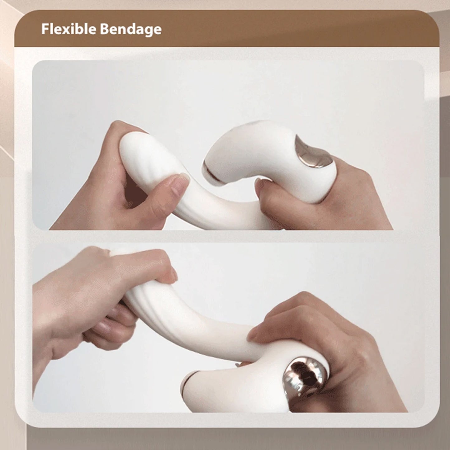 Sucking Vibrator G-Spot Pulse Double Vibration Soft Wand Women's Light Luxury Masturbation Device Adult Interest Foreign Trade