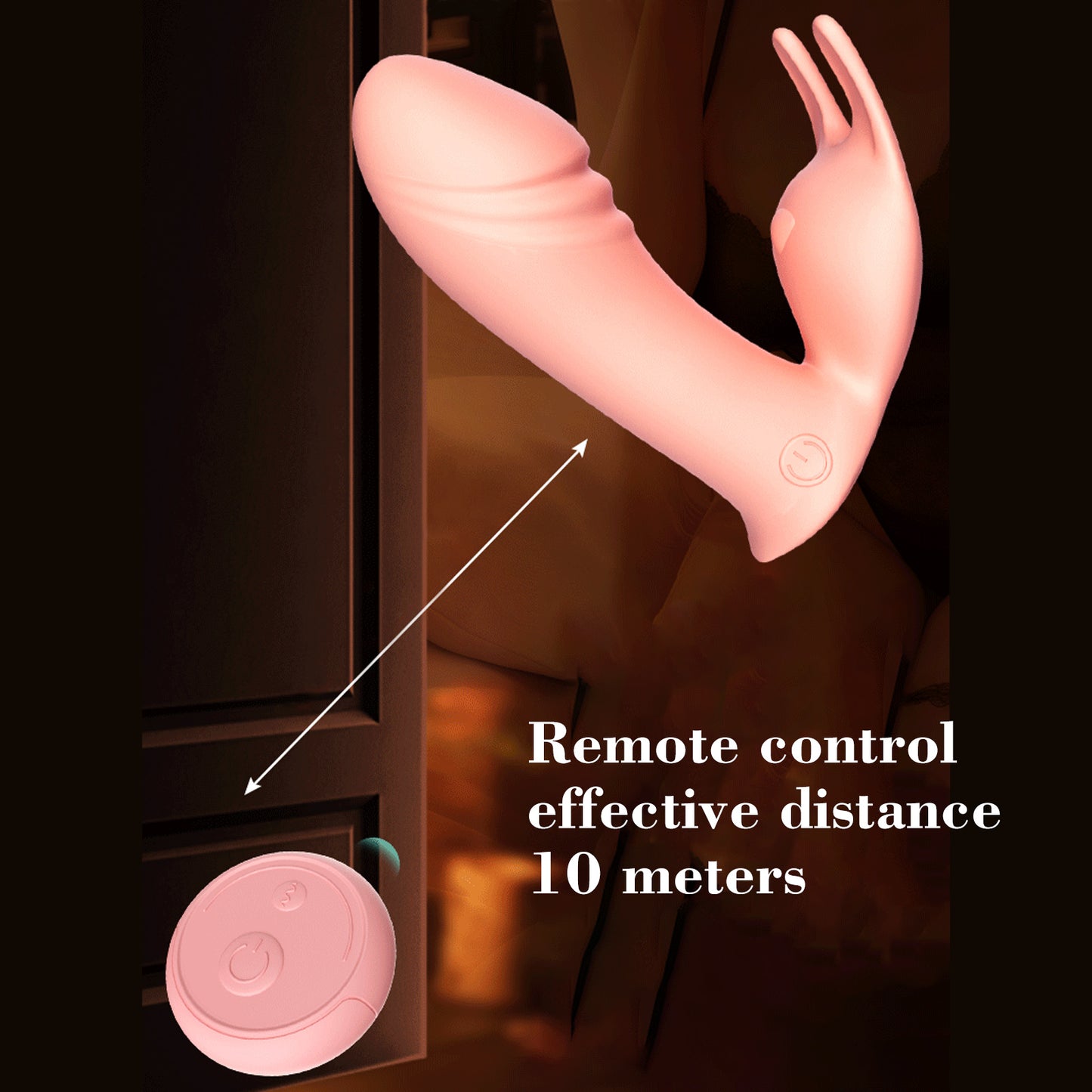Wearable Vibrating Panty Dildo Vibrator Pulse Quiet Vibrating Egg with Wireless Remote Control