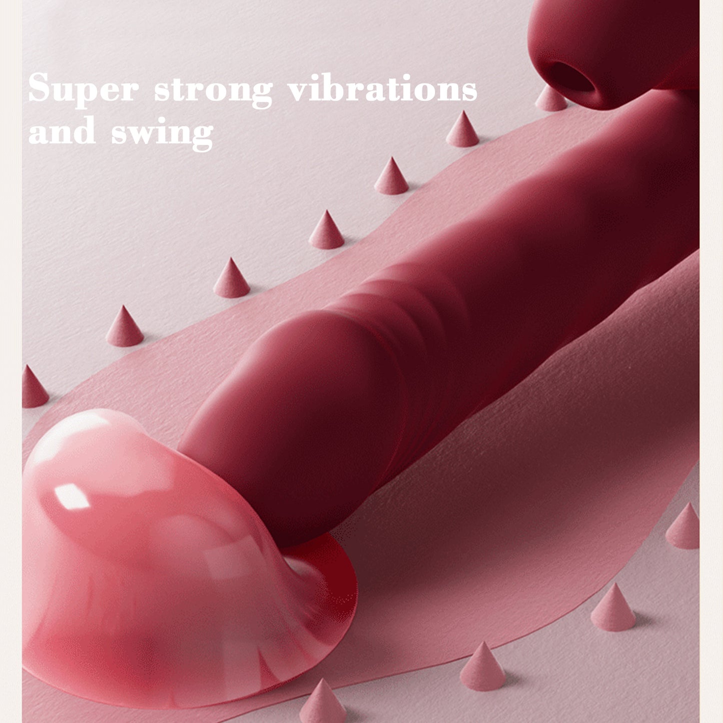 Women's Sex Toys Liquid Crystal Frequency Conversion Vibrator Telescopic Suck
