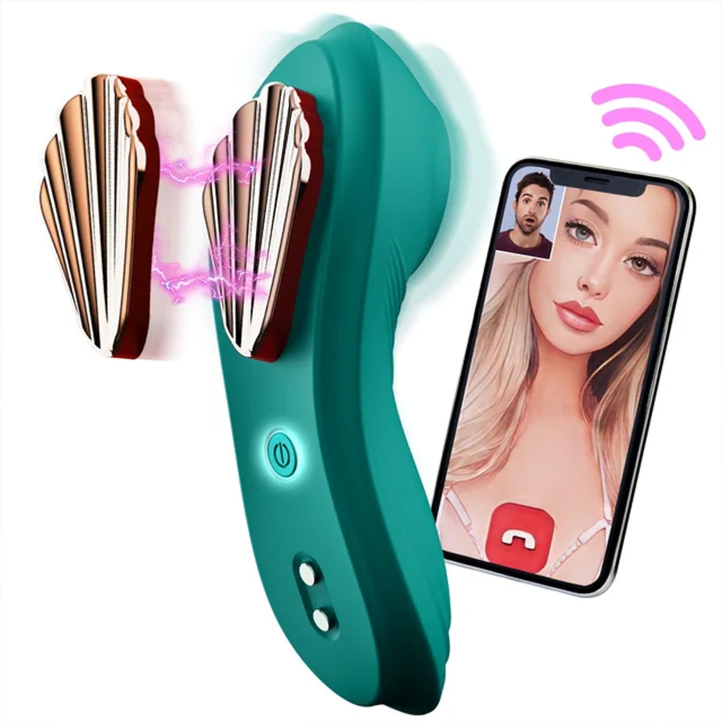 Vibromasseur de culotte portable avec télécommande App, 10 stimulateurs clitoridiens vibrants, masseur, jouet sexuel adulte pour femmes et Couple