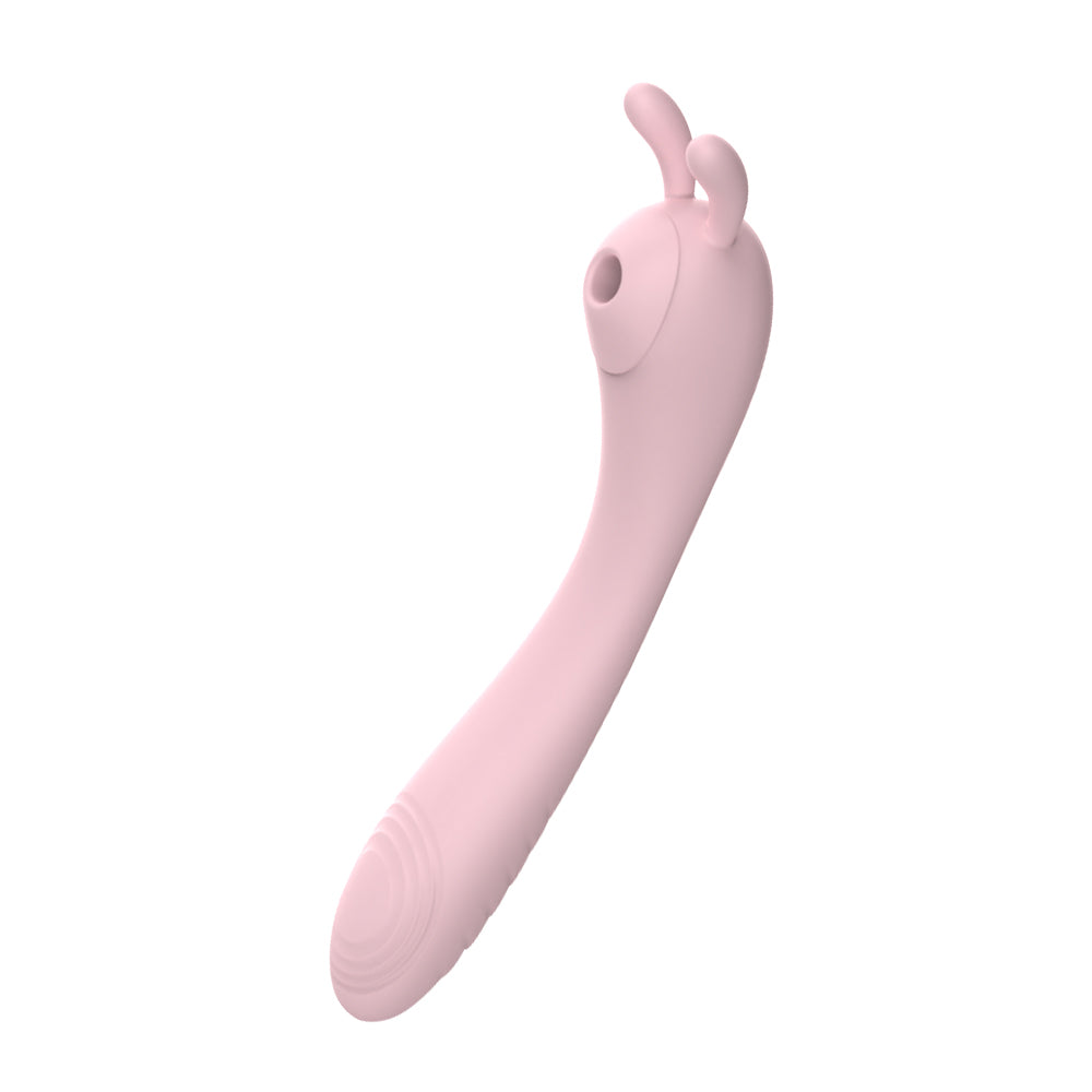 Vibromasseur Double tête pour Masturbation vaginale, succion féminine, stimulateur de Clitoris et de mamelon, masseur, léchage du point G, gode, jouets sexuels, 18 ans et plus