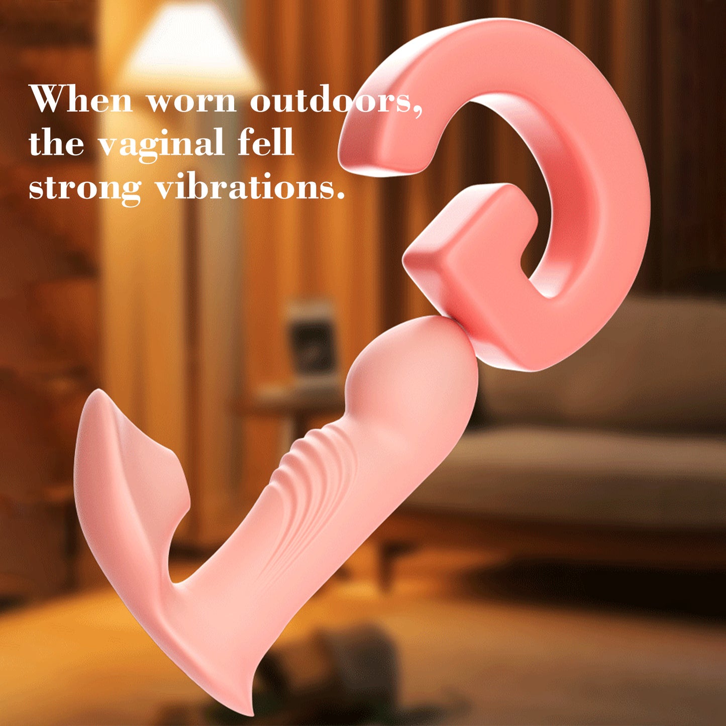 Wearable Vibrating Panty Dildo Vibrator Pulse Quiet Vibrating Egg with Wireless Remote Control