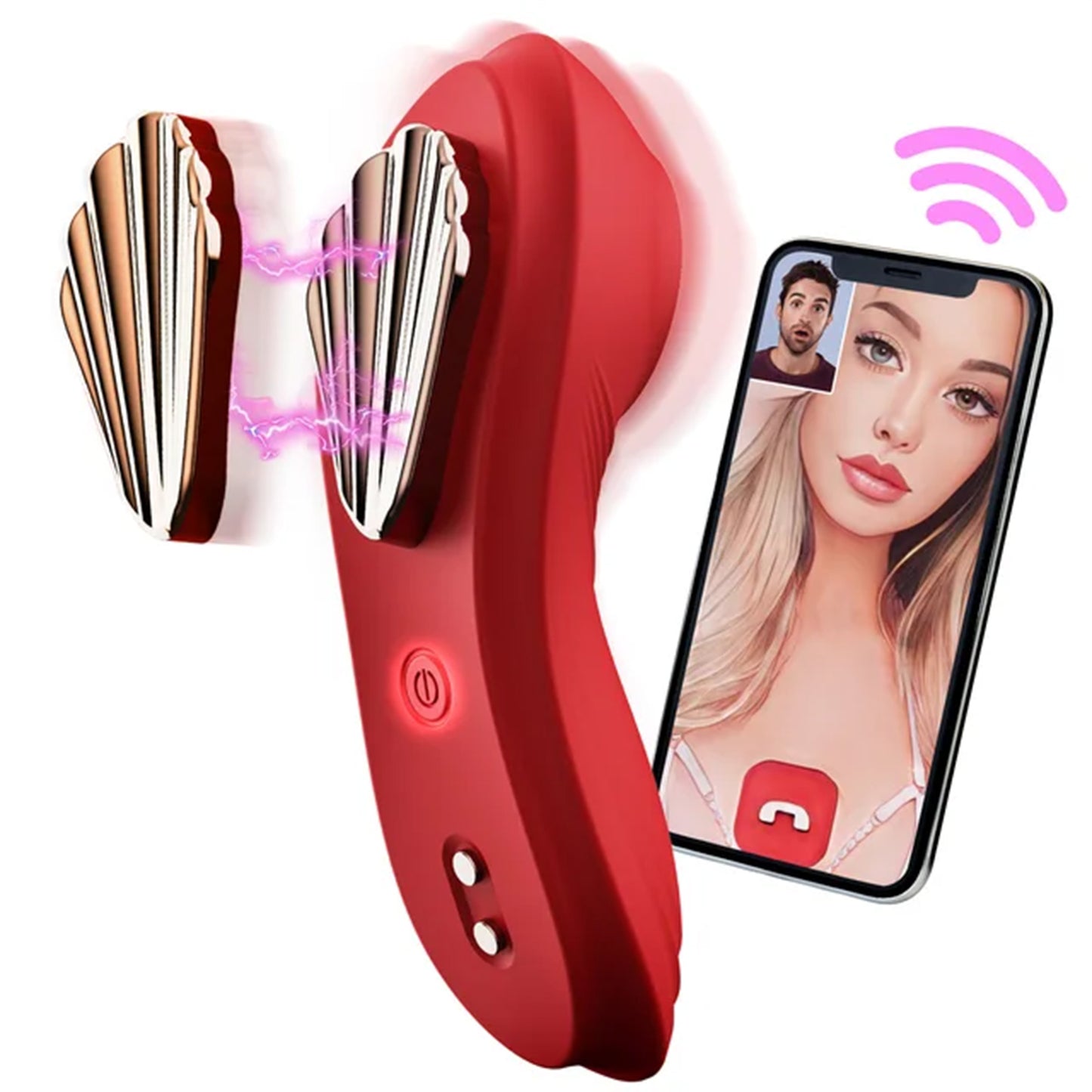 Vibromasseur de culotte portable avec télécommande App, 10 stimulateurs clitoridiens vibrants, masseur, jouet sexuel adulte pour femmes et Couple