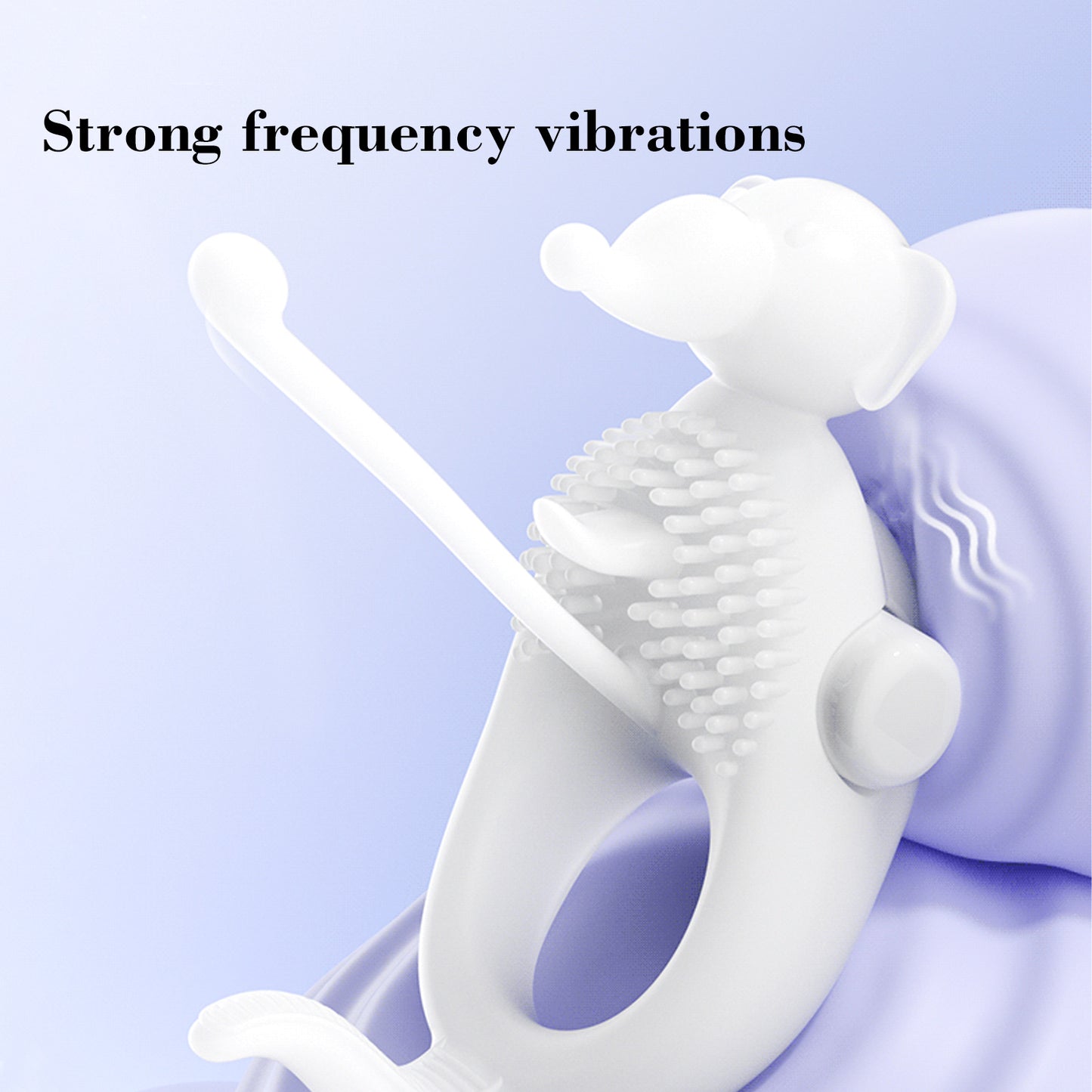 Baby Elephant Vibrating Penis Ring Semen Remote Control Male Sperm Locking Vibrator Men's Delay