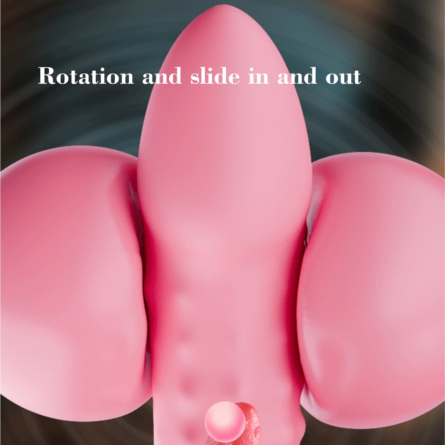 Stimulation,Waterproof Dildo with Many Powerful Vibrations Dual Motor Stimulator for Women