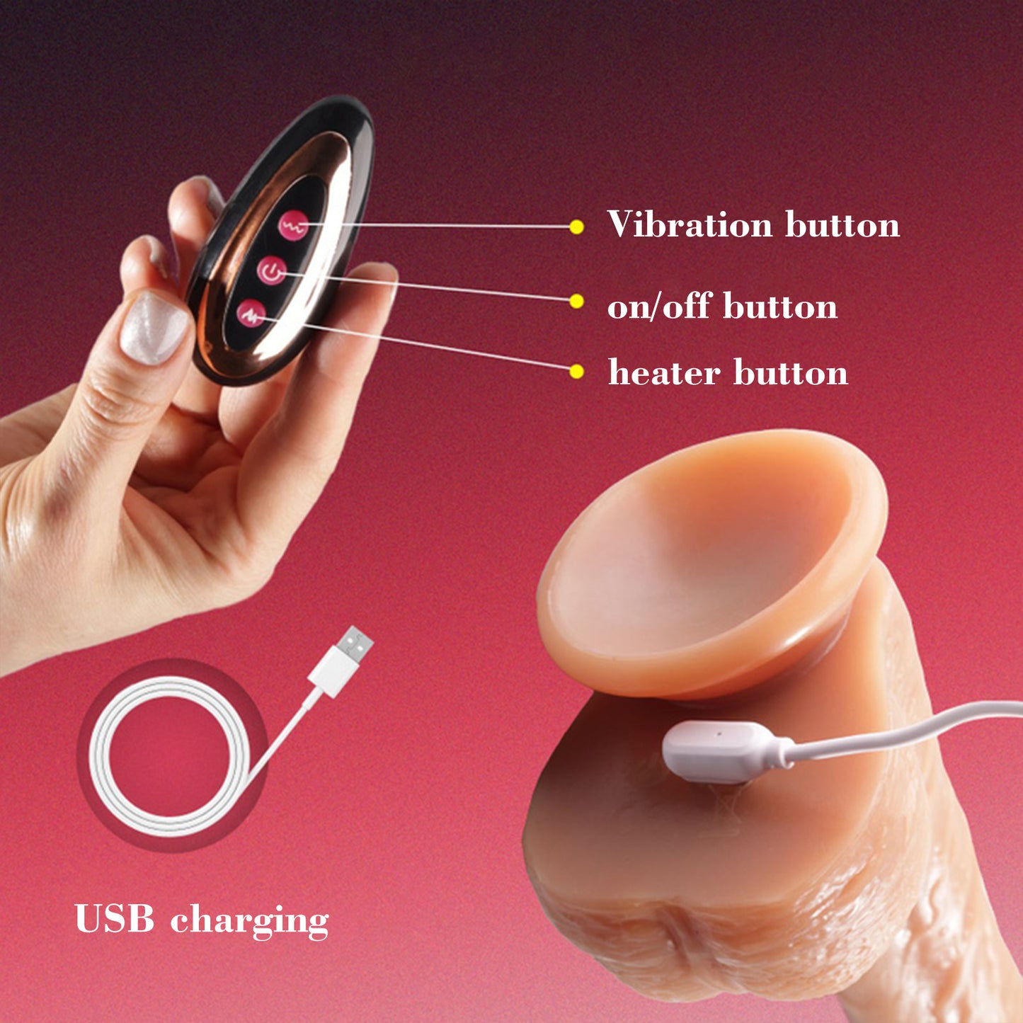 Electric penis women use fake penis to plug an artillery machine, fake penis women masturbation device. Realistic fake penis vibrator toys, with suction cups