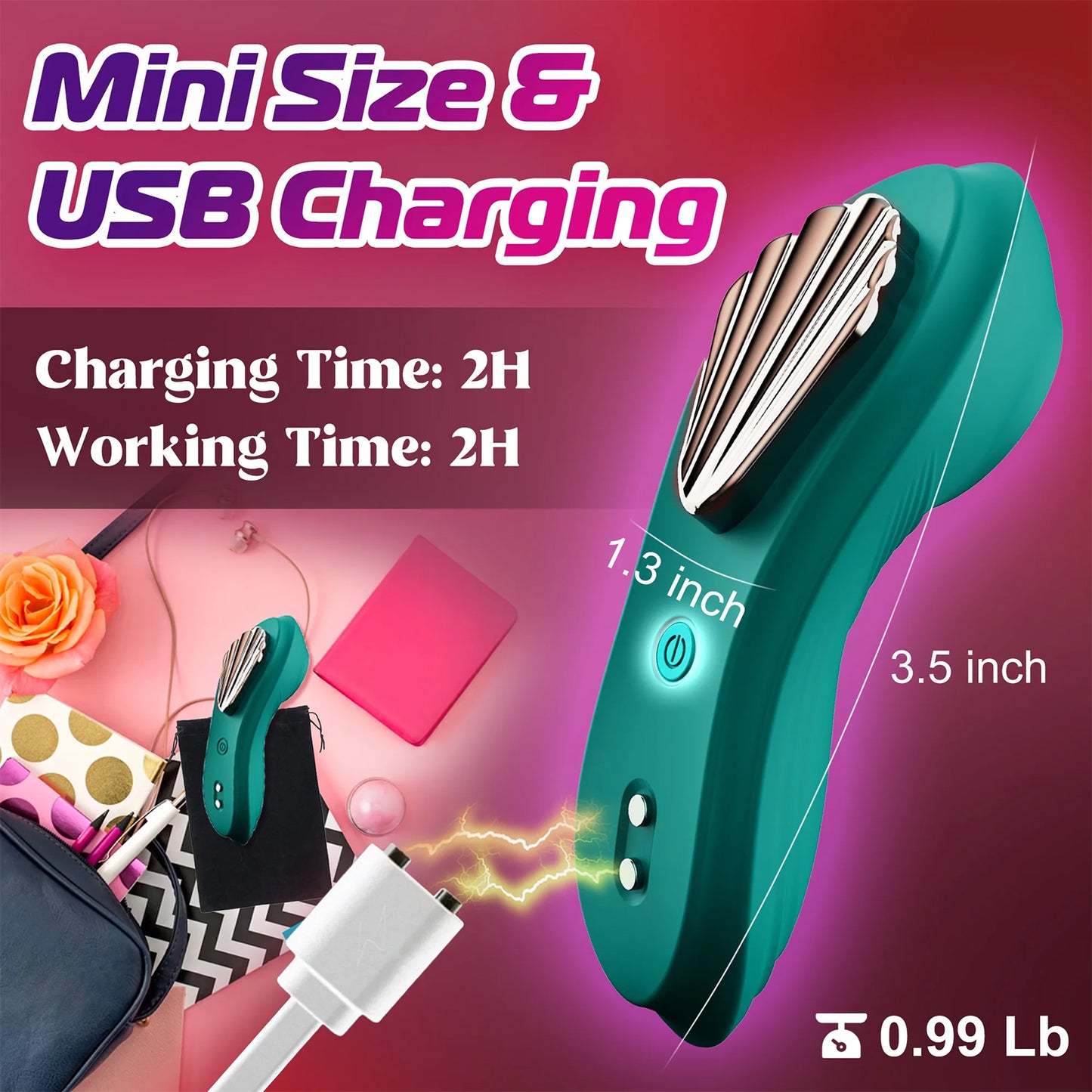 Vibromasseur de culotte portable avec télécommande App, 10 stimulateurs clitoridiens vibrants, masseur, jouet sexuel adulte pour femmes et Couple