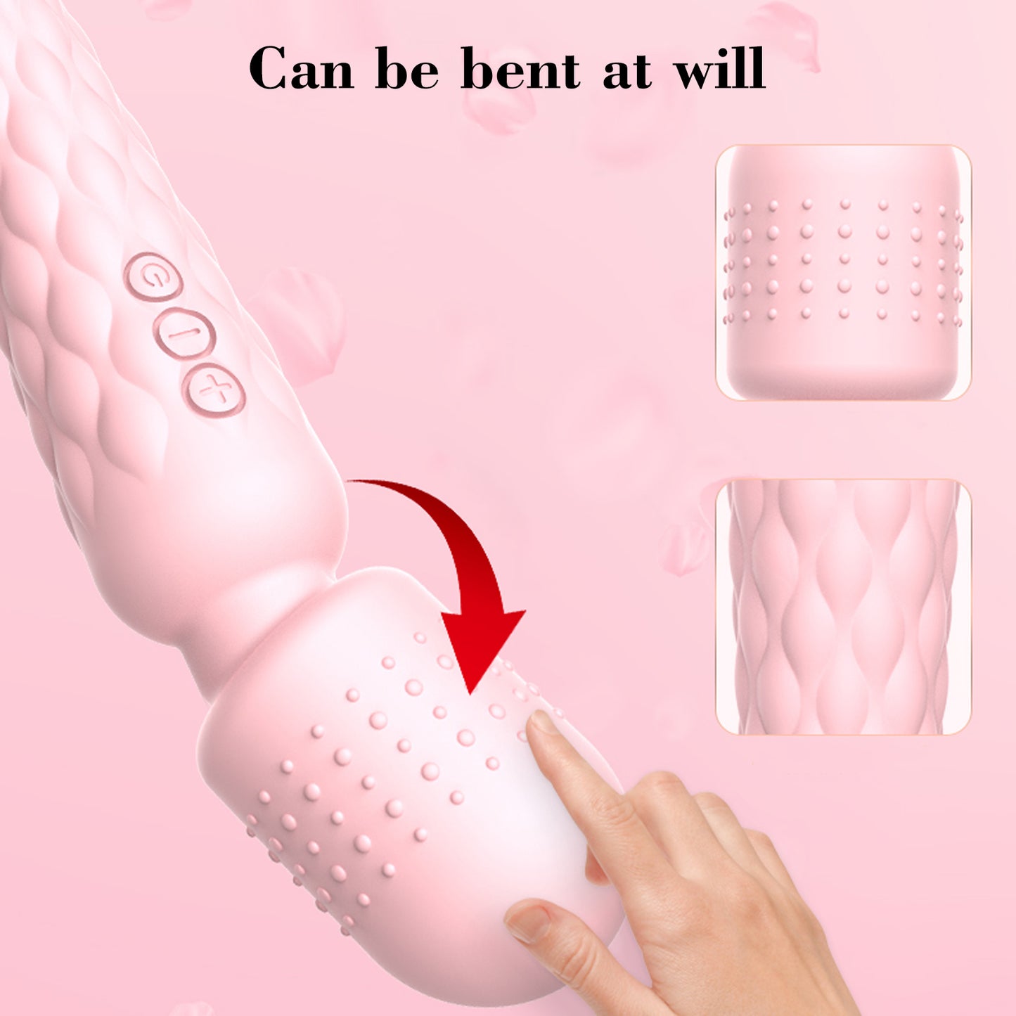 Waterproof 12-Function Multi-Speed Rechargeable AV Magic Vibrating Wand Massager Sex Toys for Women Adult Product G Spot