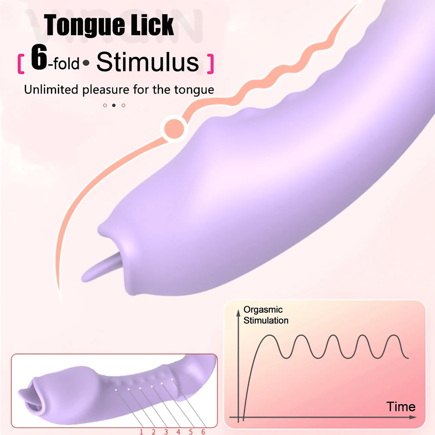 Wearable vibrating panties dildo tongue licking vibrator pulse silent vibrating egg with wireless remote control, female adult sex toy