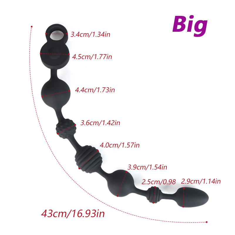 Anal Perlen Anal Plug Prostata Massage Sex Spielzeug für Männer Homosexuell Paar Butt Plug Dildo Männlich Thrusting Anus Masturbator