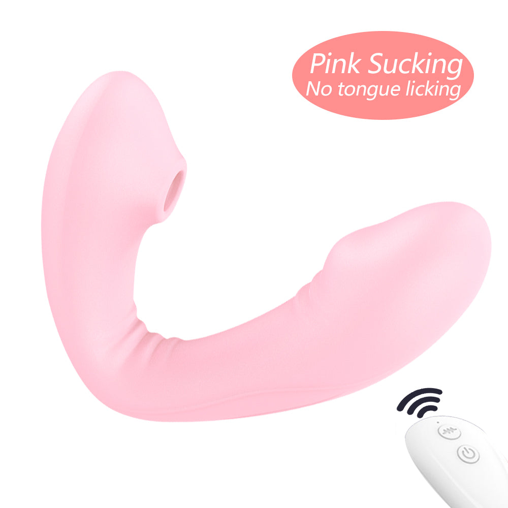 Vibromasseur Vagin Masturbation Télécommande Femme Sucer Clitoris Stimulateur De Mamelon Masseur Lécher G-Spot Gode Sex Toys 18+