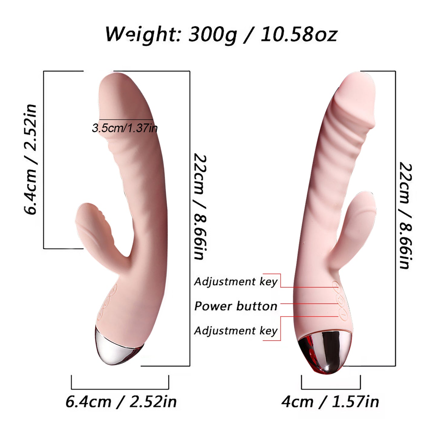 Telescopic vibrating masturbation stick G-spot stimulation pulse vibrator female dildo female adult toy 18 years and over