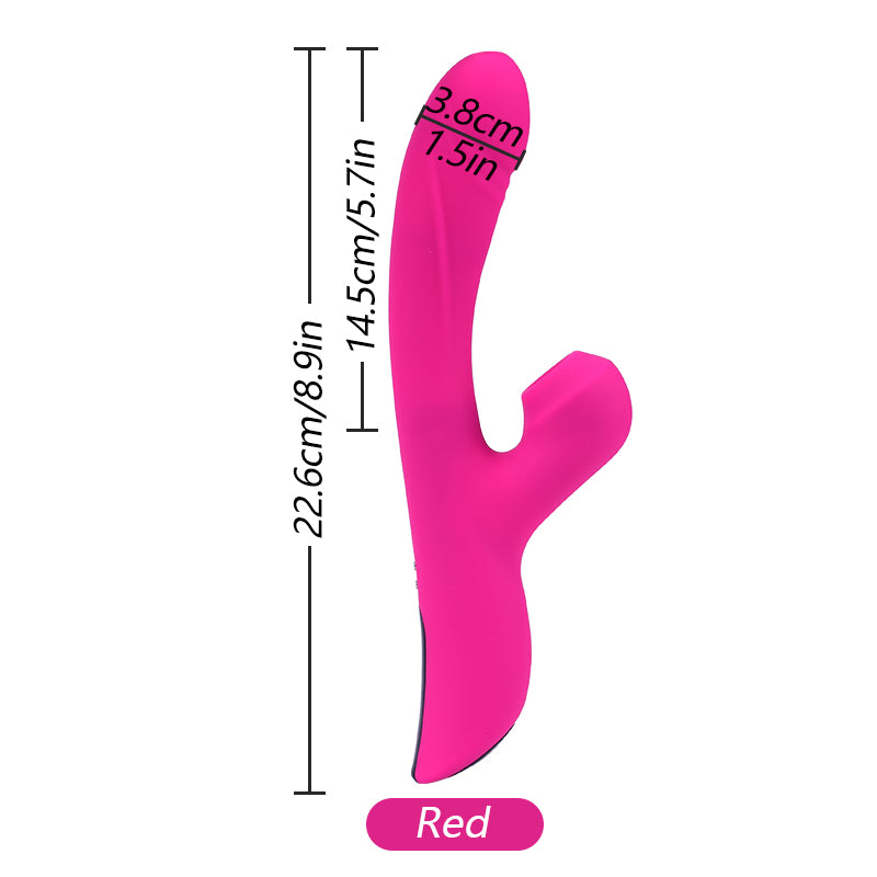 Vibrator Adult Sex Toy Female Vagina Clitoris Nipple G-Spot Stimulator 2 In 1 Dildo Goods for Women Masturbation Massager for 18