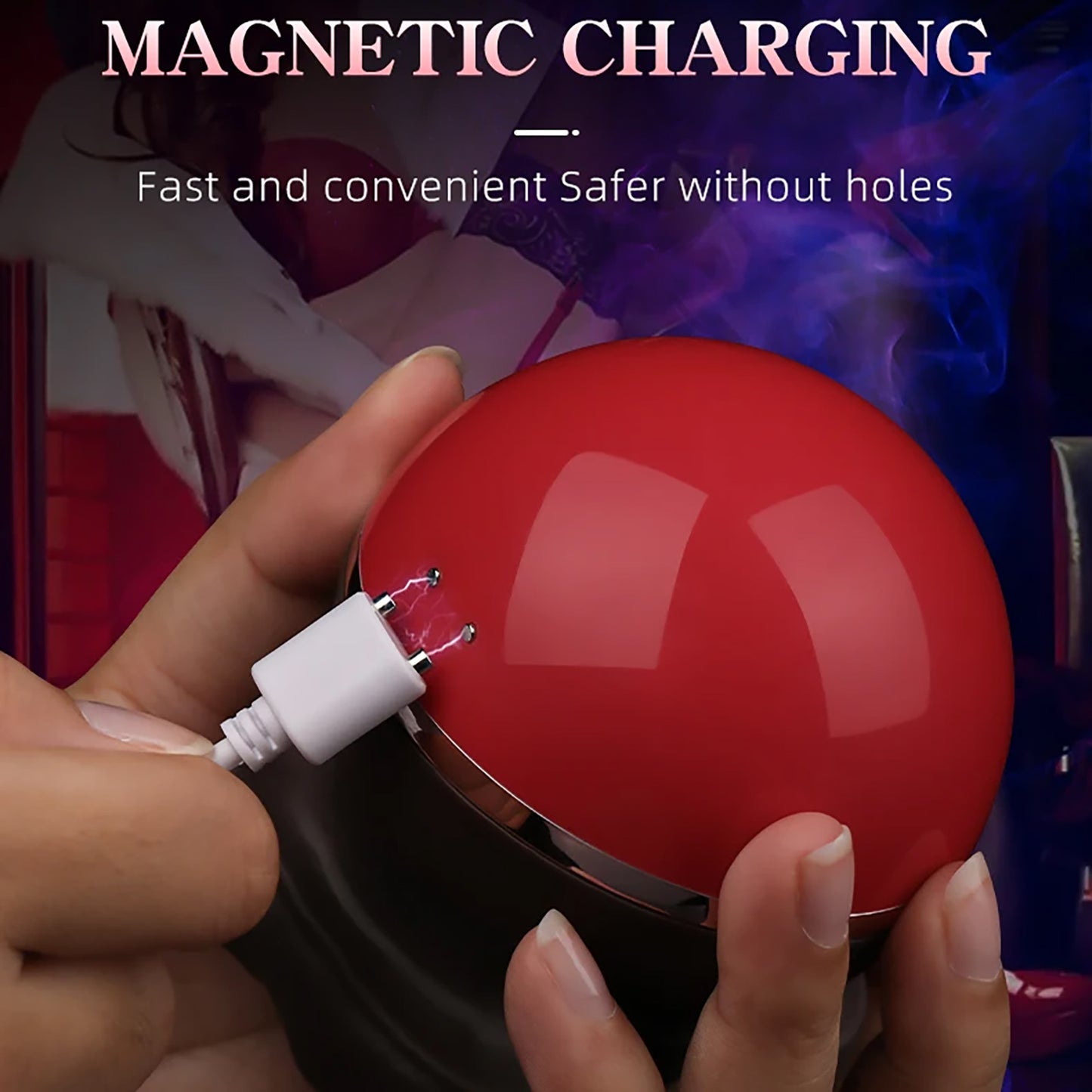 Rose Sex Toys Vibrator for Women - Adult Toys with Vibrating & 9 Tongue Licking Modes, Nipple Toys Clitoral Vibrator G-Spot Vibrators