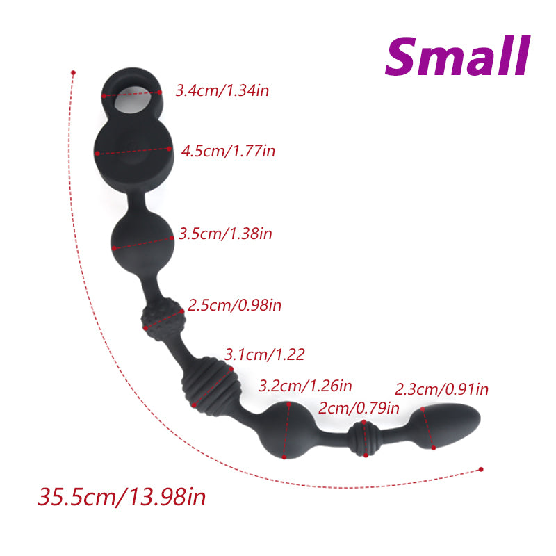 Anal Perlen Anal Plug Prostata Massage Sex Spielzeug für Männer Homosexuell Paar Butt Plug Dildo Männlich Thrusting Anus Masturbator