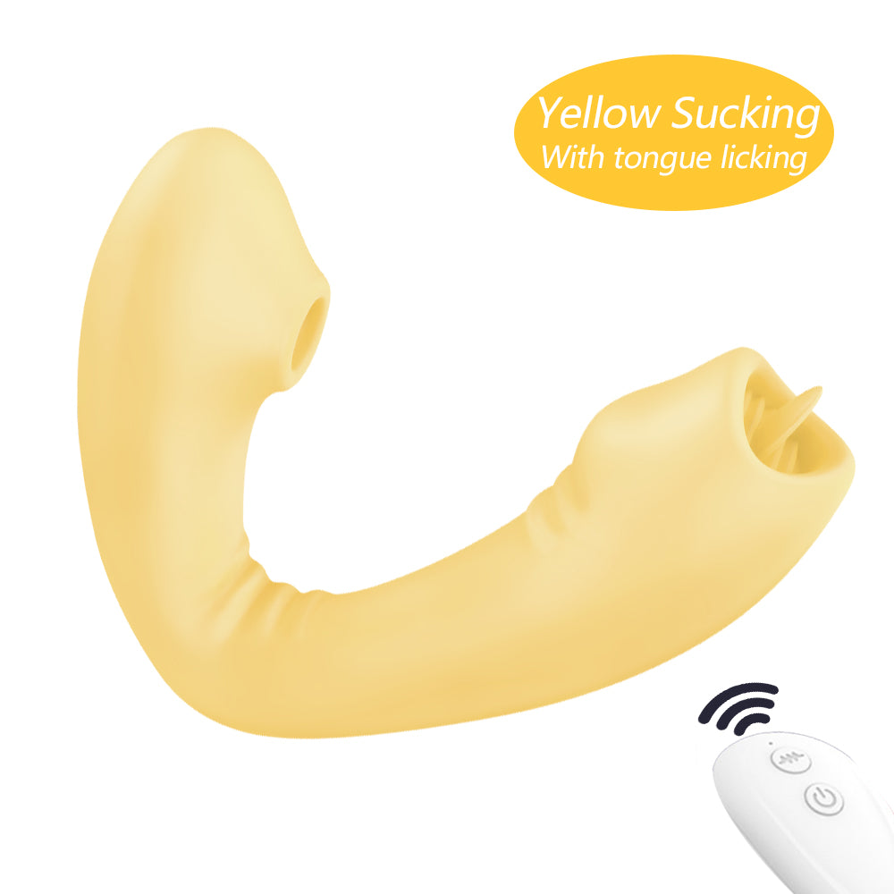 Vibromasseur Vagin Masturbation Télécommande Femme Sucer Clitoris Stimulateur De Mamelon Masseur Lécher G-Spot Gode Sex Toys 18+