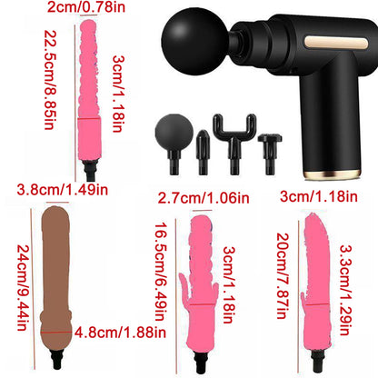 Sex toy massager high speed multi-frequency massage gun fascial machine toy women men vibrator dildo adult products 18+