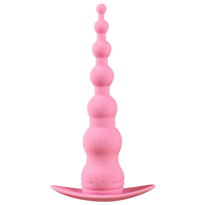 Vibrating Anal Probe -- Flexible Silicone Anal Sex Toy Bulet Vibrator for Adult