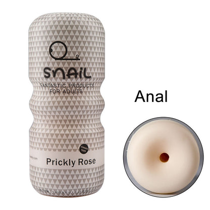 Male Sex Toy Vacuum Sucking Transparent Snail Cup Realistic Oral Vaginal Anus Pussy Sex Toys for Men Adult