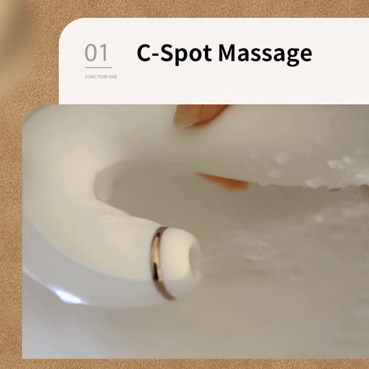 Sucking Vibrator G-Spot Pulse Double Vibration Soft Wand Women's Light Luxury Masturbation Device Adult Interest Foreign Trade