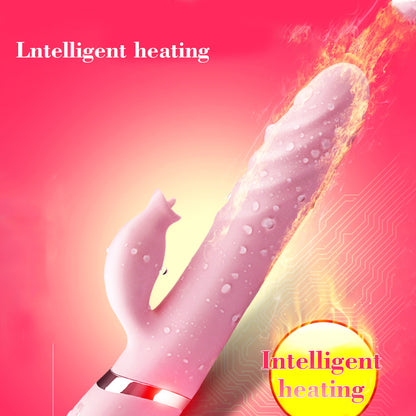 Rechargeable Waterproof Sex Toys For Women telescopic Dildo Vibrator