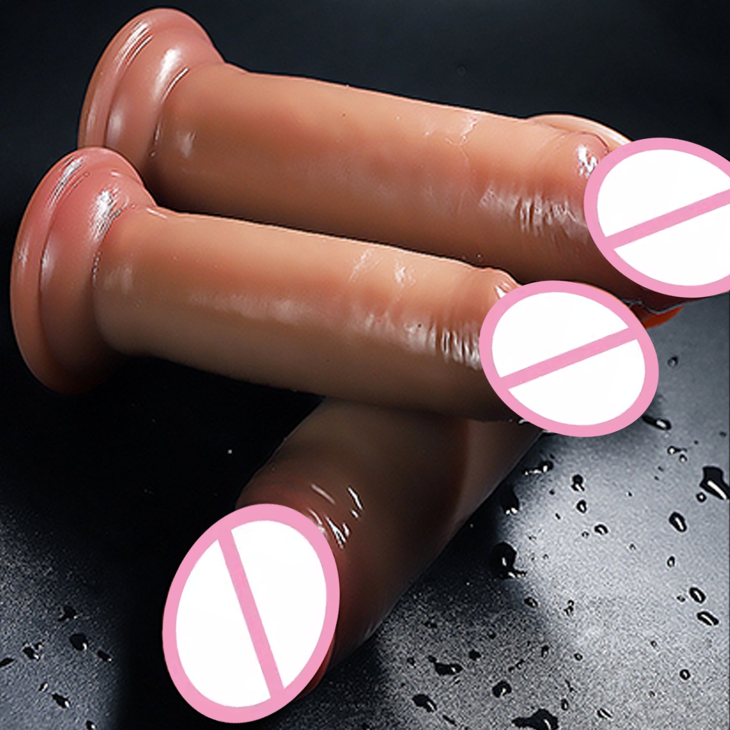 Realistic dildos huge penis, realistic penis, realistic penis sliding foreskin simulation soft stimulating masturbation device