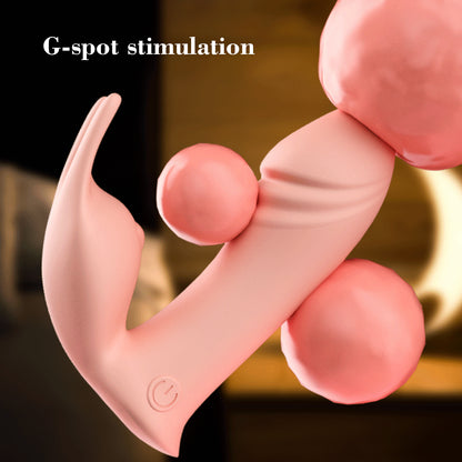 Wearable Vibrating Panty Dildo Vibrator Pulse Quiet Vibrating Egg with Wireless Remote Control