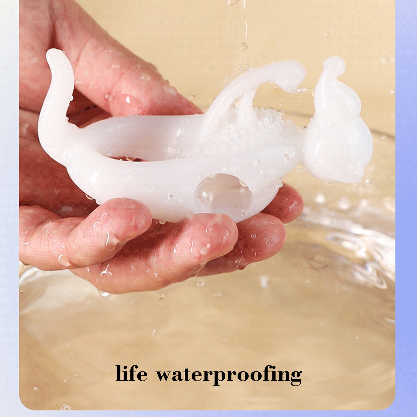 Baby Elephant Vibrating Penis Ring Semen Remote Control Male Sperm Locking Vibrator Men's Delay