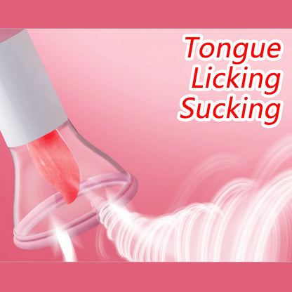 3 In 1 Vibrator Female Masturbation Tougue Sucking Clitoris Massage Sexy Toy Dildo for Women G-Spot Anal Beads Lick Nipple 18+