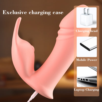 Wearable Vibrating Panty Dildo Vibrator Pulse Quiet Vibrating Egg with Wireless Remote Control
