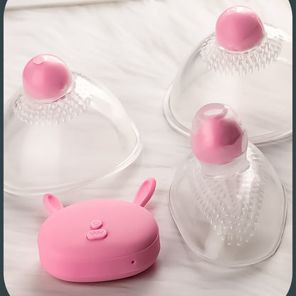 Stimulation du mamelon masseur de sein télécommandé plaisir féminin Brest vibrateur tasse