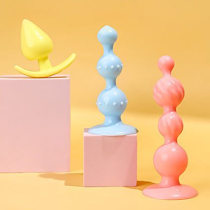 Jelly Anchor Butt Plug Anal Anchor Anal Sex Toys Anal plug set Anal Butt Plug 3pc Sets Set Sex Toy for Adults Couples Sex Game