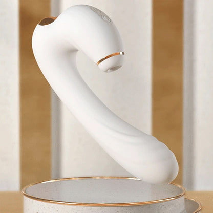 Sucking Vibrator G-Spot Pulse Double Vibration Soft Wand Women's Light Luxury Masturbation Device Adult Interest Foreign Trade
